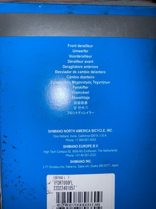 pack de piezas para bicicleta