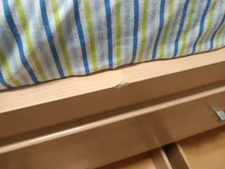 Cama nido madera 195x90 con cajones