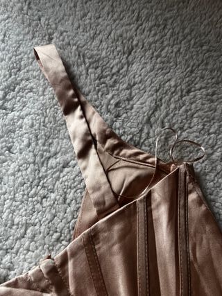 Zara top tipo corset