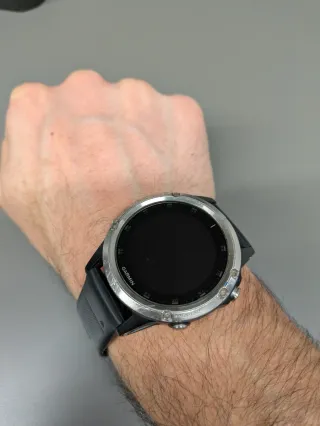 Reloj Garmin Fenix 5 Plus Plata y Negro