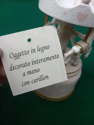 Carillon in legno cavalli