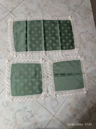 Set 3 centrini artigianali