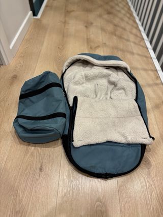 Sacco in pile per passeggino Babyzen Yoyo colore Aqua