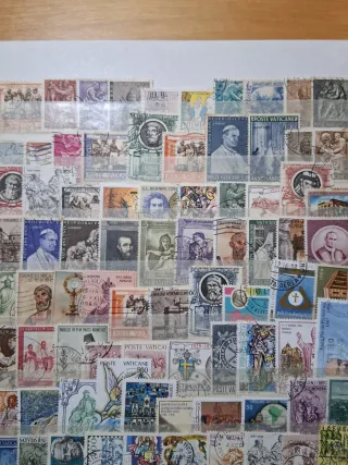 Lote 130 Sellos Usados Ciudad del Vaticano