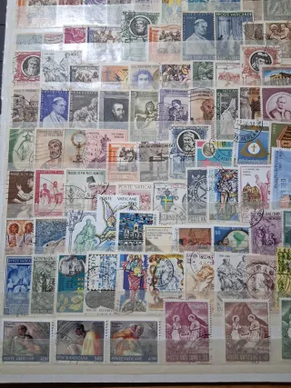 Lote 130 Sellos Usados Ciudad del Vaticano