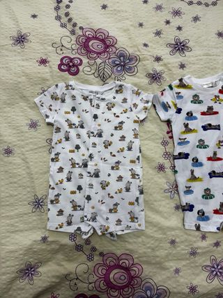 2 Bodies Verano Mayoral Bebés gemelos 2-4 Meses