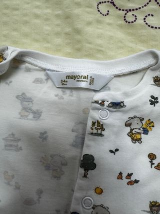 2 Bodies Verano Mayoral Bebés gemelos 2-4 Meses