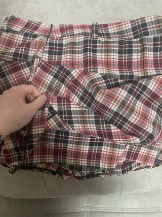 Falda pantalón cuadros