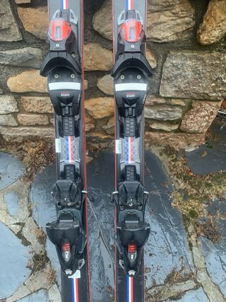 Esquís Lacroix LX 172 con fijaciones Look