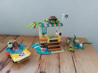 Lego Friends Misión Rescate Tortugas Olivia