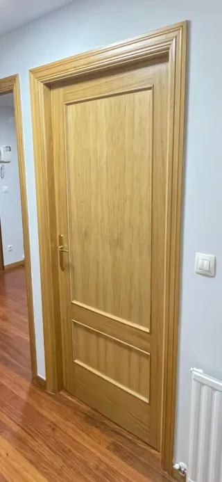 Puertas interiores maciza y acristalada 82,5 cm