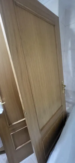Puertas interiores maciza y acristalada 82,5 cm