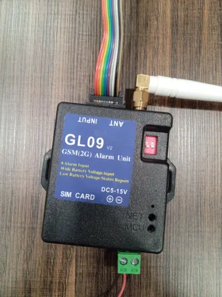 GL09 GSM(2G) Unidad de Alarma