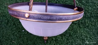 Lámpara de techo clásica dorada