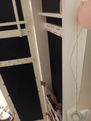 Espejo Joyero Blanco