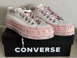 Converse All STart Circus blancas y rosas
