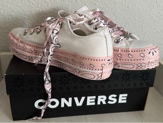 Converse All STart Circus blancas y rosas