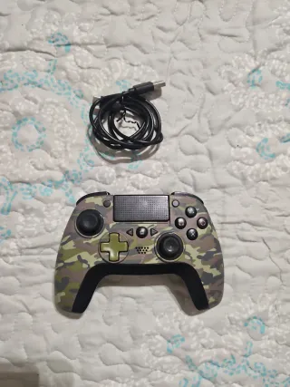 Mando PS4/PC Camuflaje + Cable USB