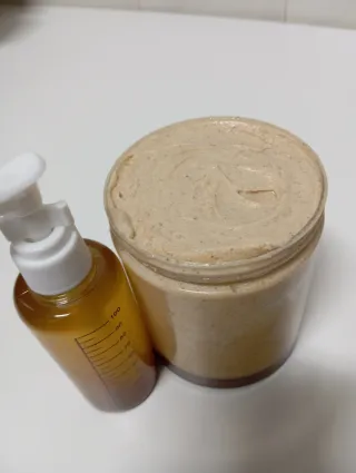 Crema con hierbas africanas naturales