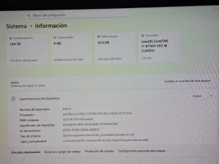 Portátil HP OMEN Nero e Rosso