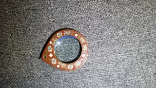 Lente ingrandimento smalto cloisonné floreale