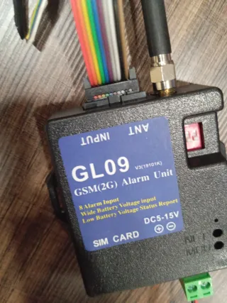 GL09 GSM(2G) Unidad de Alarma