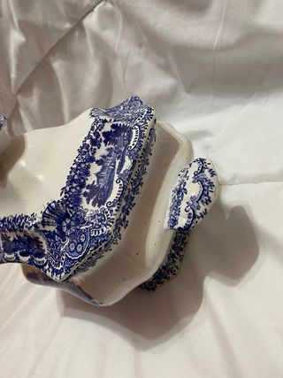 Sopera Cartuja de Sevilla Azul y Blanca