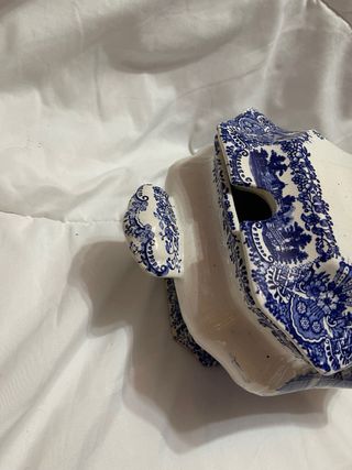 Sopera Cartuja de Sevilla Azul y Blanca