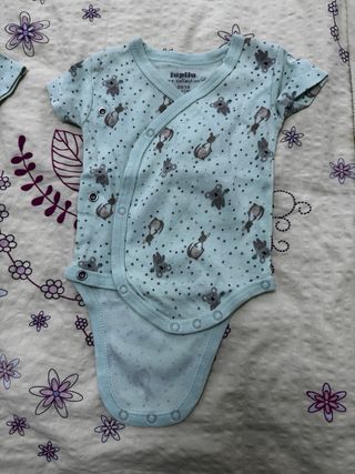 2 Bodies Bebés gemelos Cortos Koalas 0-2 Meses