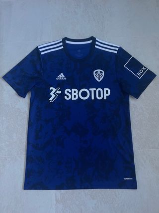 Camiseta visitante original Leeds United 2021-2022