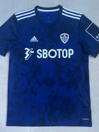 Camiseta visitante original Leeds United 2021-2022