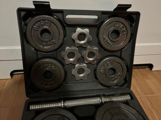 Maletín Pesas 20 kg.Como nuevo