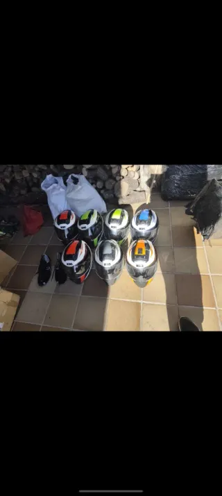 Cascos de moto y karting