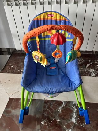 Hamaca Mecedora Fisher-Price Elefantes