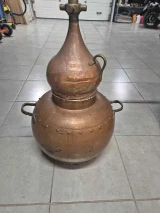 Alambique Cobre 50L Quemador incluido