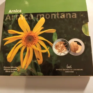 Moneta 5 Euro Argento Lussemburgo Arnica