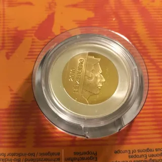 Moneta 5 Euro Argento Lussemburgo Arnica