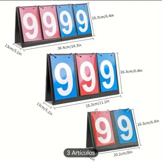 Marcador de 4 dígitos