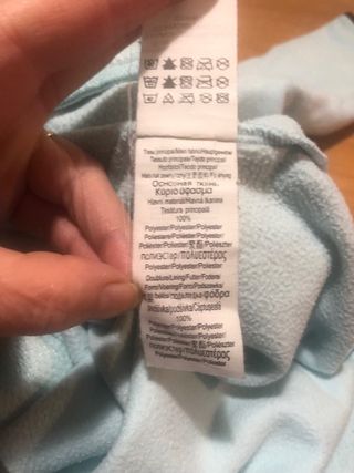 Forro polar Quechua azul niños