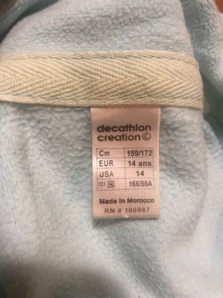 Forro polar Quechua azul niños