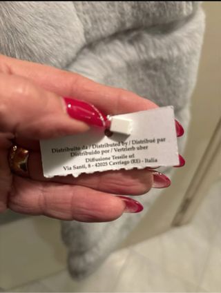 Gilet ecologico Intrend grigio taglia unica