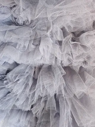 Falda tul 'Sex in the City' gris