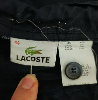Pantalón Lacoste azul marino nuevo sin etiqueta