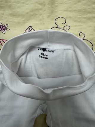 2 Pantalones largos Bebé Gemelos 3-6 Meses