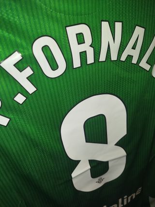 Camiseta de fútbol verde y blanca + Tallas