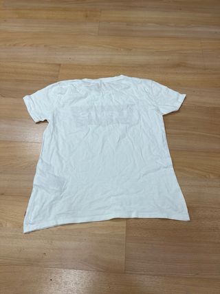 Camiseta Vintage Levi's Blanca Logo Rojo