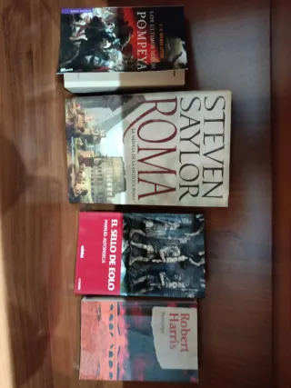 Lote 4 novelas historicas