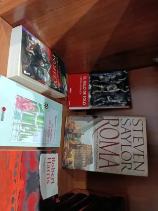 Roma antigua. Lote novelas historicas