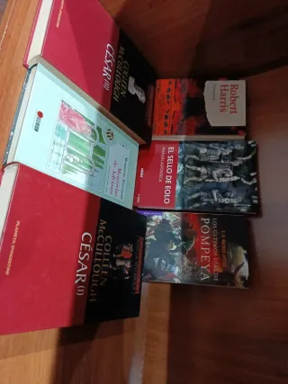 Roma antigua. Lote 5 novelas historicas