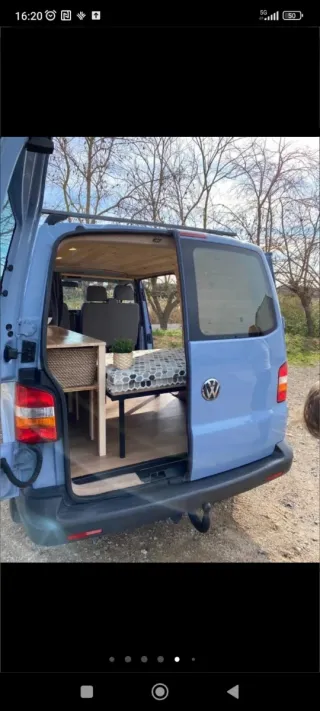 VolkswagenT5 Camperizada HOMOLOGADA 2007 – 1.9 TDI